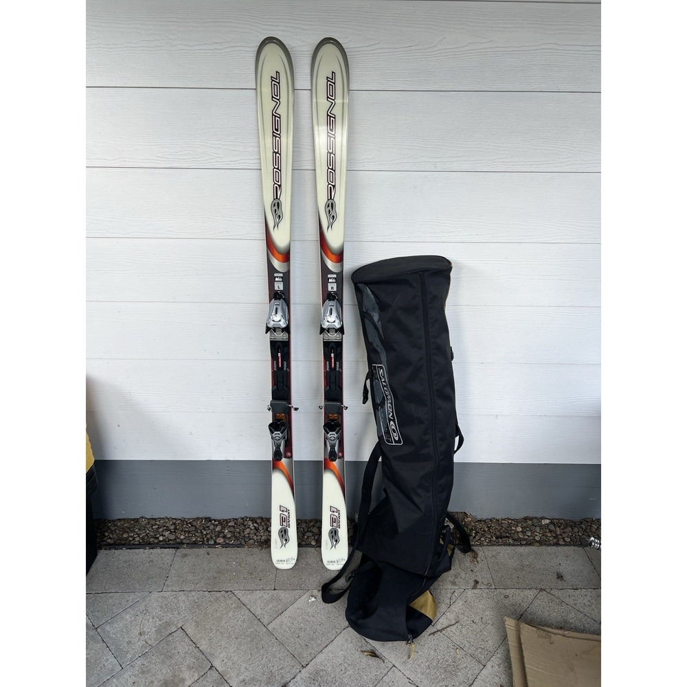 Rossignol B1 Bandit 176 cm Skis Marker 1200 EPS Titanium Bindings Piston Control